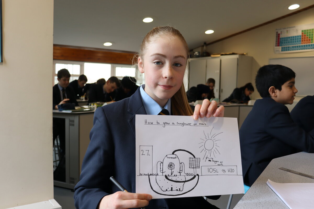 Image of Pupils have fun exploring growth for British Science Week