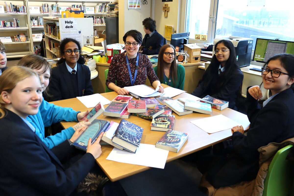 Image of Pupils and staff take part in Lancashire Book of the Year 