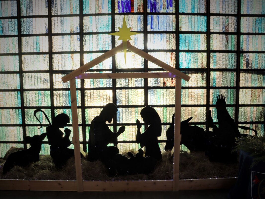 Image of Beautiful Nativity scene unveiled in school