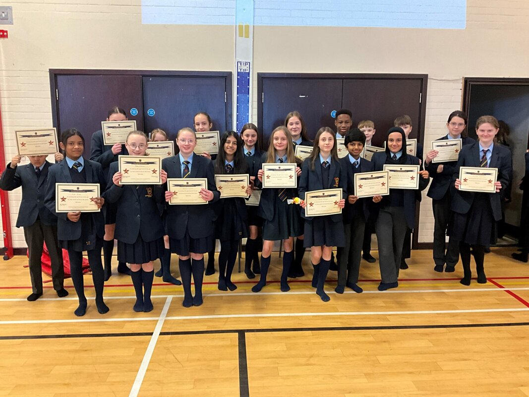 Image of Congratulations to all the Year 7 pupils who have achieved their Bronze Awards