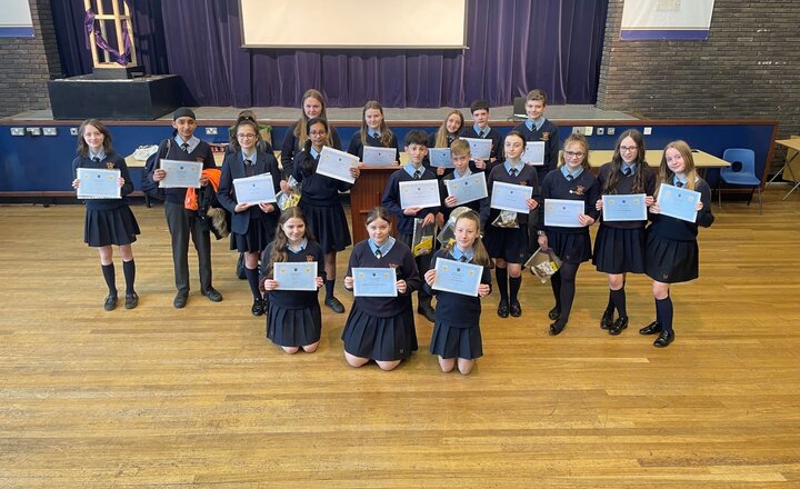 Image of Pupils celebrate in special awards assemblies